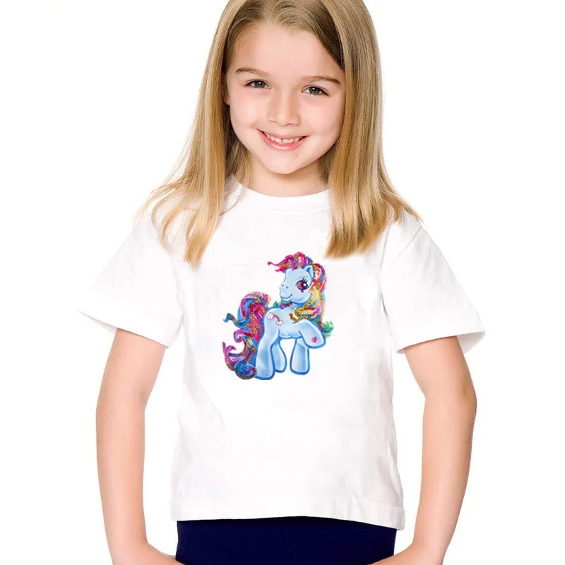 Prajna с единорогом патч мультфильм милые вышитые патчи для одежды в полоску шить на