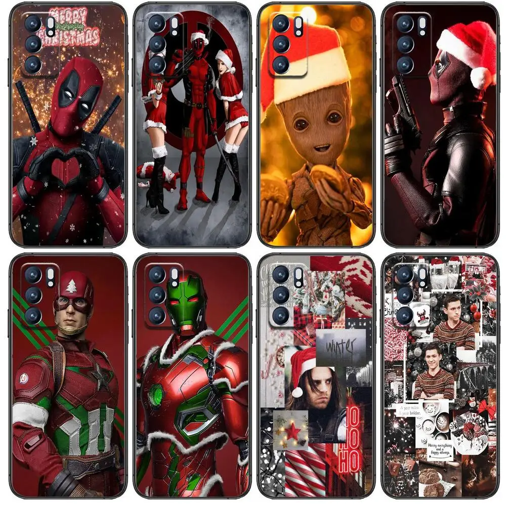 

Christmas Marvel For Realme C3 Case Soft Silicon Back cover OPPO Realme C3 RMX2020 Coque Capa Funda find x3 pro C21 8 Pro a91