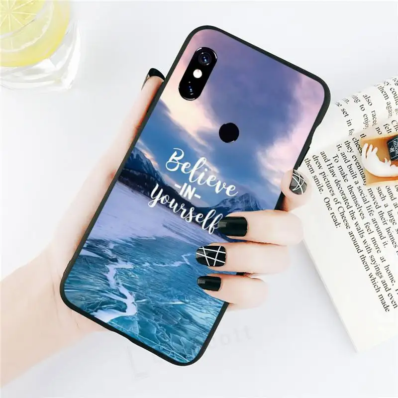 

Travel mountain road letters Phone Case For Xiaomi Redmi note 7 8 9 t k30 max3 9 s 10 pro lite