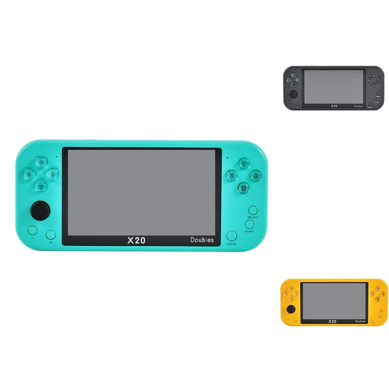

Портативная портативная игровая консоль в стиле ретро, 10 эмуляторов, 5,1 дюймовый IPS экран, HDMI-выход, игровая консоль, аркадная игра