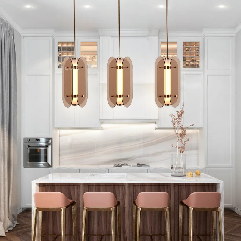 modern led crystal pendant lights chandelier luminaire hanging lamp retro living room dining rooom livingroom | Лампы и освещение