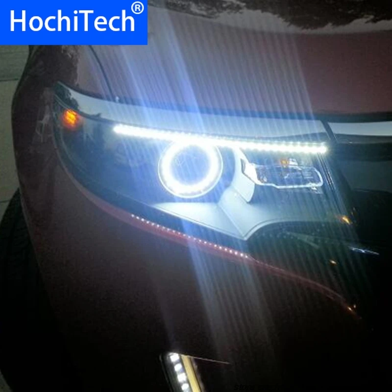 Для Ford Edge 2011 2012 светодиодный периметр фар колец halo многоцветный RGB ангел демон