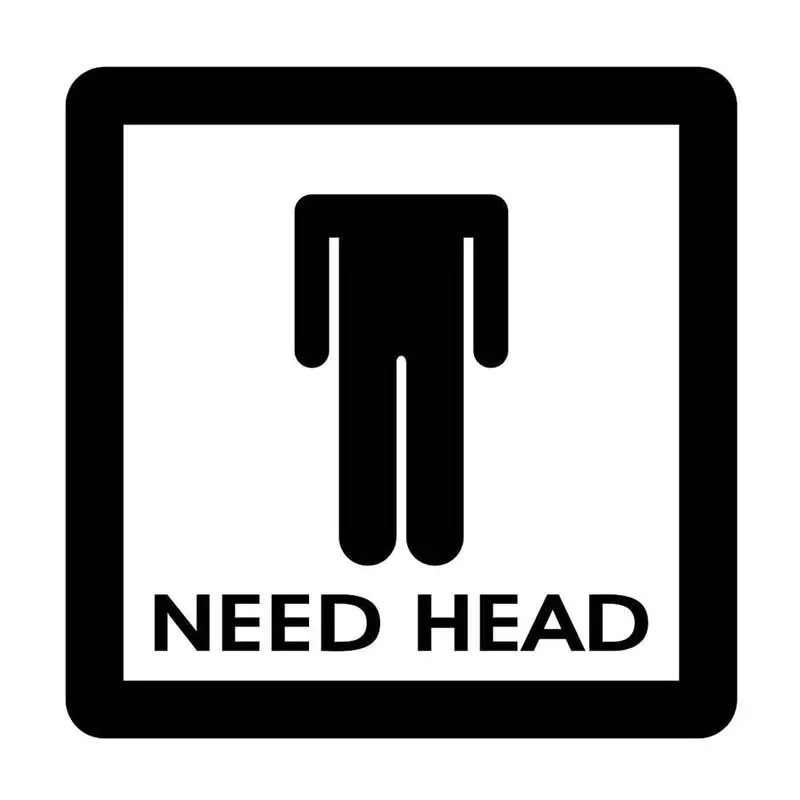 

Car Stickers Require PVC Head Decals Creative Jdm Funny Cartoon Black/silver 12.5 X12.5 Cm