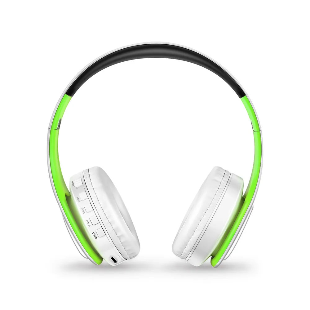 Mosunx Беспроводная Bluetooth складная гарнитура стереонаушники гарнитура для SD Bluetooth гарнитура со слотом для sd-карты
