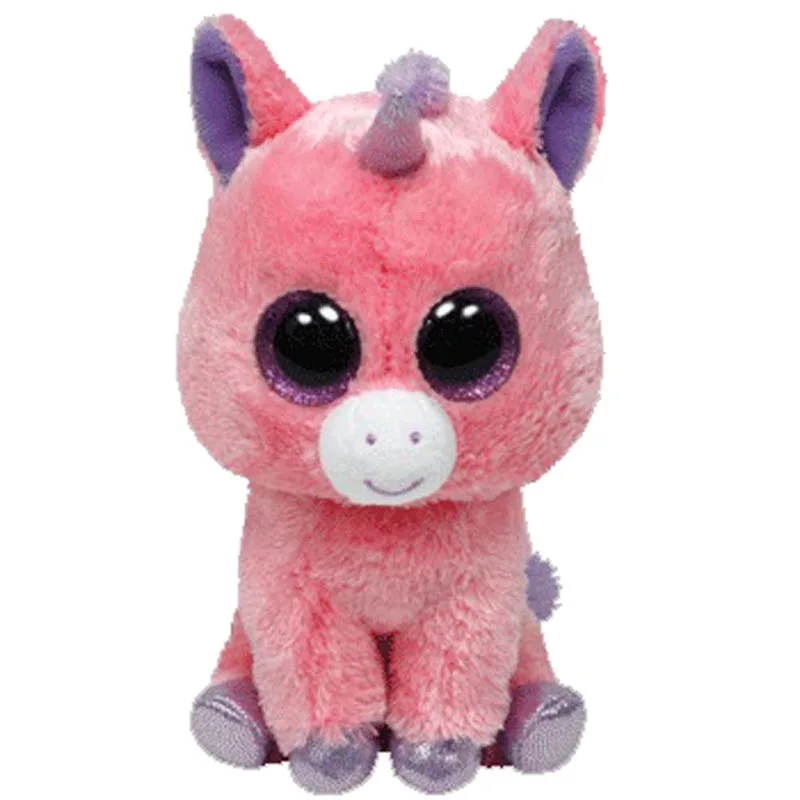 

Ty Stuffed & Plush Animals New Pink Unicorn Toy Doll 15cm