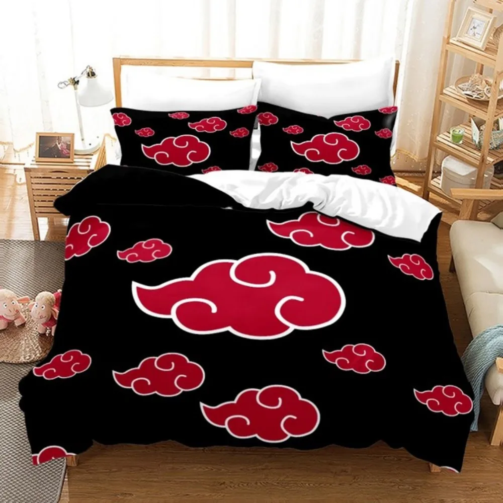 

Japan Anime Kids Boys Bedclothes Fashion Duvet Cover Set with Pillowcase Childrens Gifts Bedding Sets Home Deco