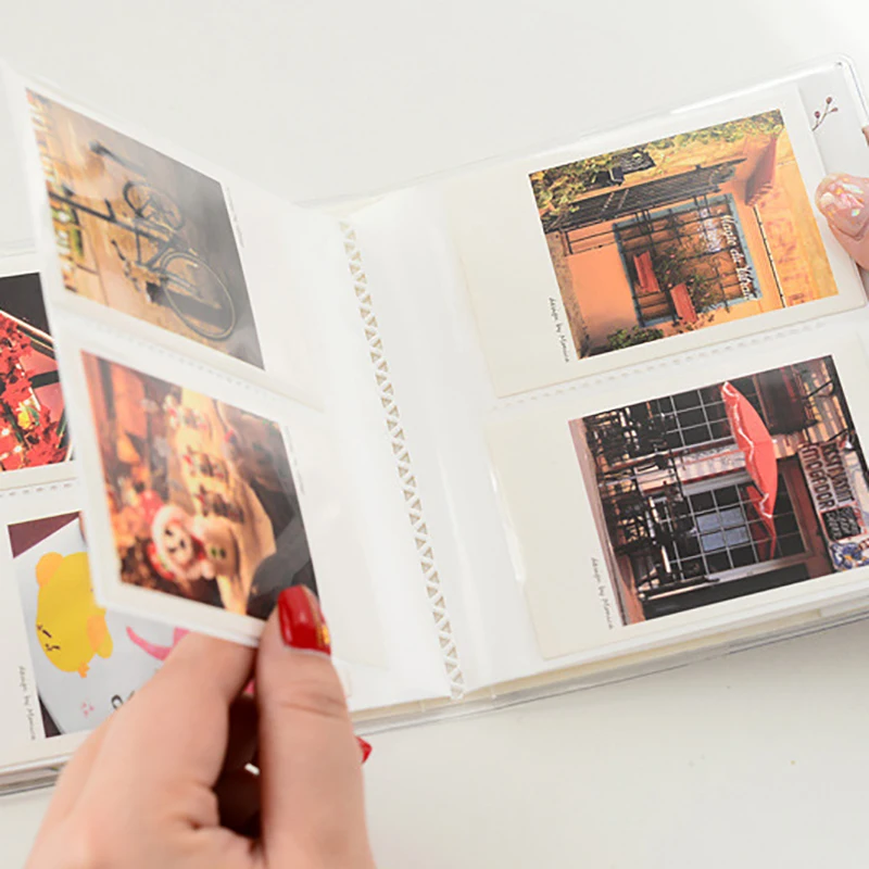 64 Ёмкость карты мини держатель вяжущие Альбомы для вeчeринoк двyхслoйнoe хoрoшee