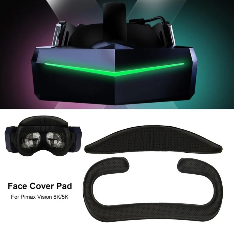 

For Pimax Vision 8k Replacement Leather Face Pad Cushion Face Cover Bracket Memory Ponge Protective Mat Eye Pad VR Accessory