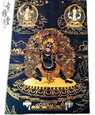 

Изысканная Статуя Dawei De Vajra Thangka, тибетская, современная живопись, статуя Будды для гостиной