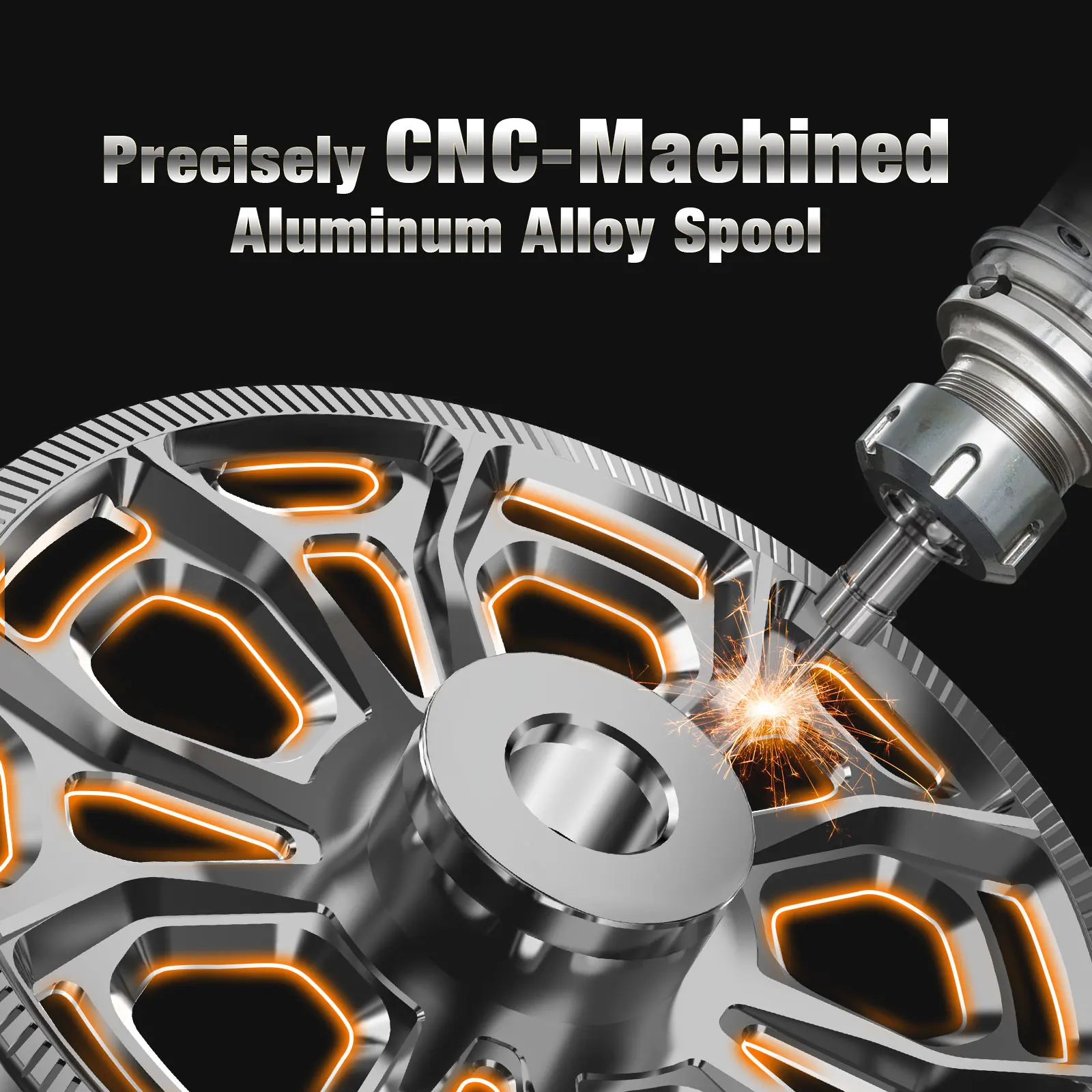 Piscifun ICX CARBON Ice Fishing Reel CNC Machined Aluminum 3.2:1 High Speed Free Fall Dual-mode Trigger 8+1 BB Magnetic | Спорт и