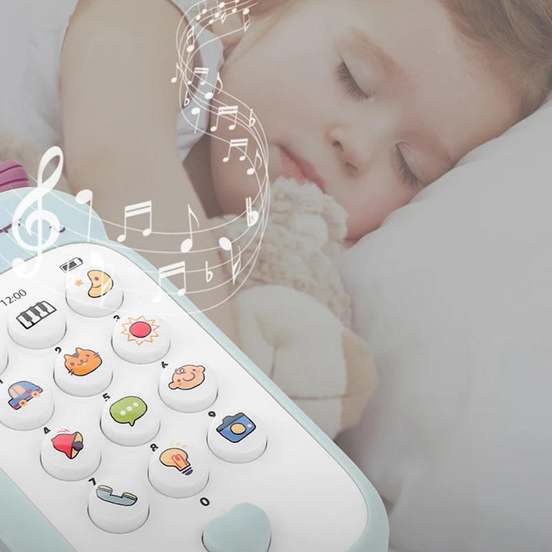3 типа детские игрушки для телефона двуязычный телефон прорезыватель музыка