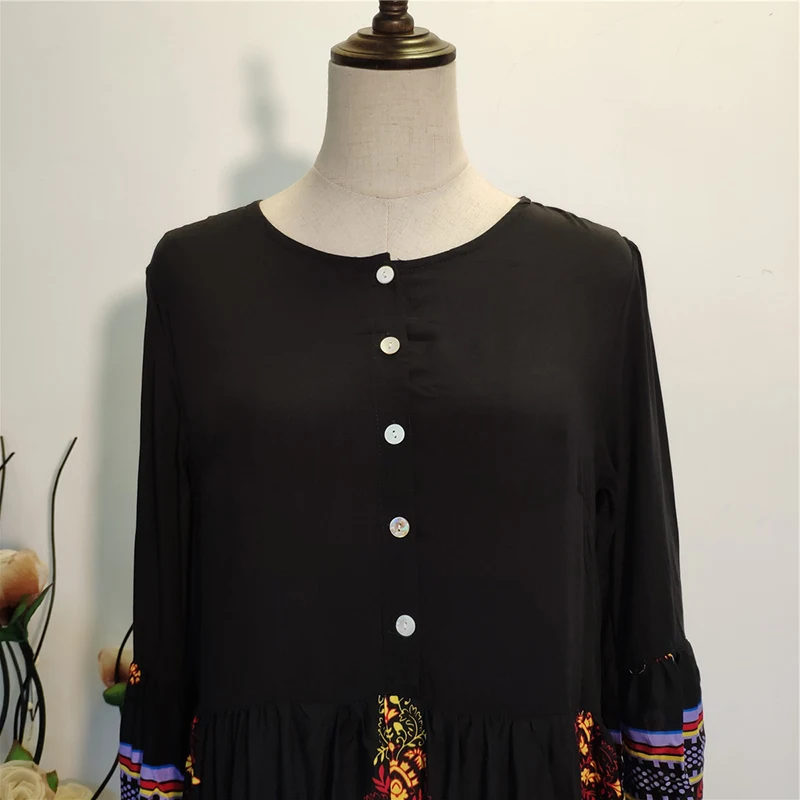 Женское Цветочное платье женское арабское мусульманское платье|Мусульманская