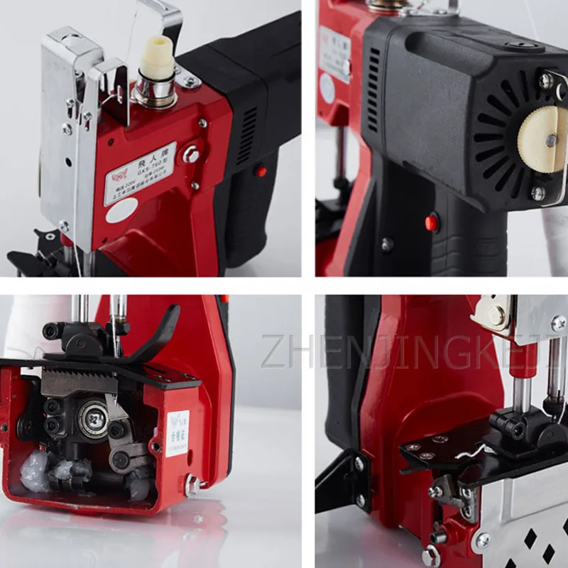 Small Sewing Machine Portable Automatic / Manual Sealing Machine High Power Sewing And Sealing Machine Low Noise Sewing Tools