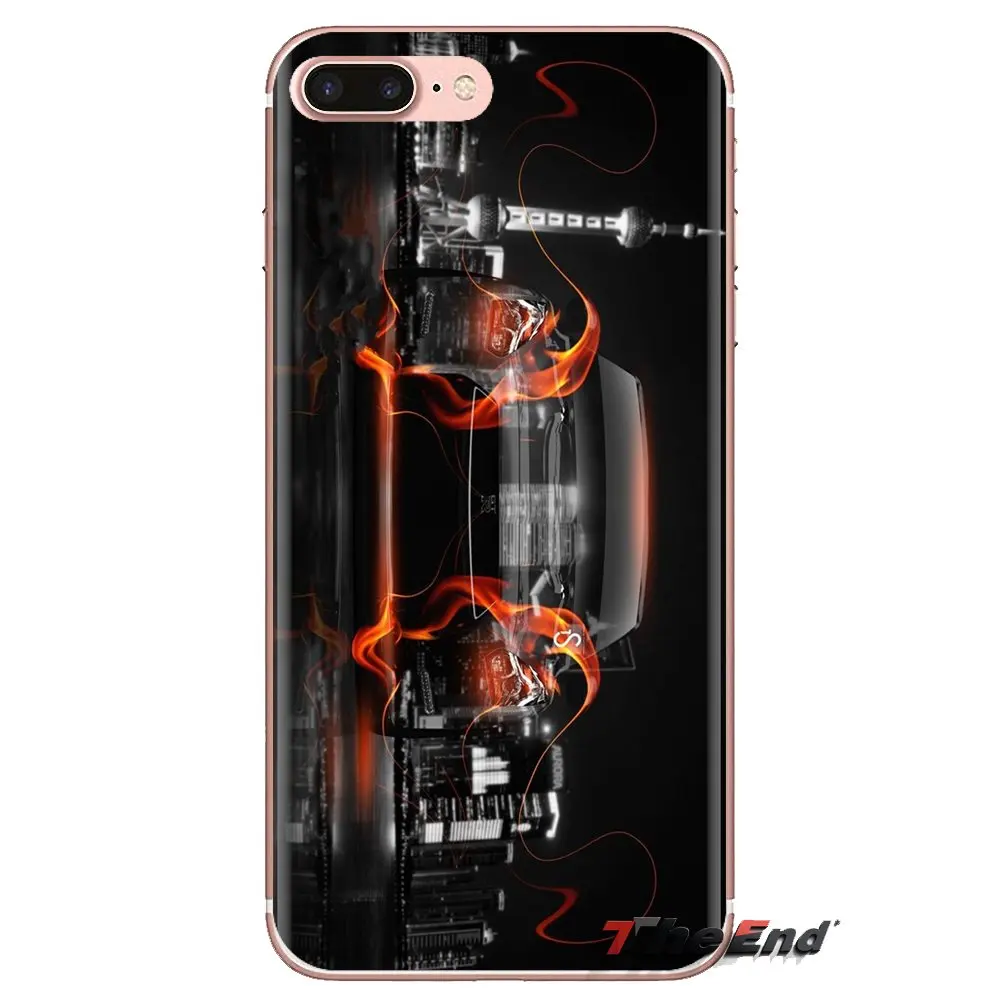 Мягкие прозрачные чехлы R35 GTR для Xiao mi 4 5 5s 6 A1 A2 5X6X8 9 Lite SE Pro Max Mix 2 3 2S |