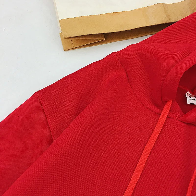 2019 новые толстовки с капюшоном в стиле Харадзюку для девочек цветные топы