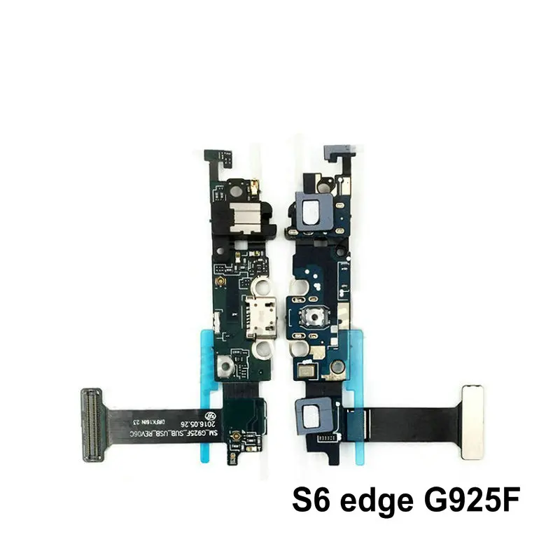 

For Samsung S6 G920F / S6 edge G925F usb Charger Port Dock Connector Flex Cable With Microphone