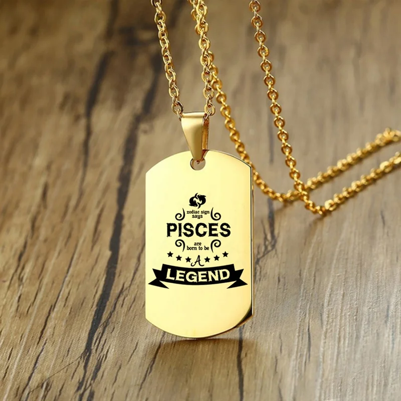 Ожерелье из нержавеющей стали с созвездием черные/Золотые/Серебристые ожерелья