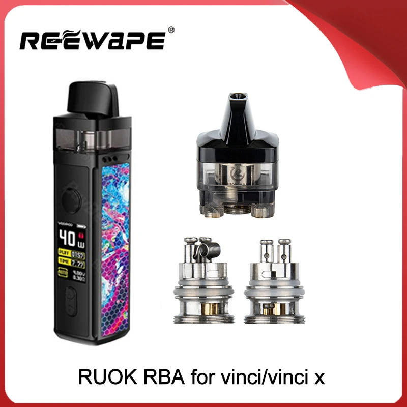 Оригинальный Reevape RUOK RBA катушка головка электронная сигарета сопротивление ядро
