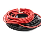 Термостойкий силиконовый кабель для ужина, 20 м, 30 м, 40 м, 50 м, 22AWG, 20AWG, 18AWG, 16AWG, 14AWG, 12AWG