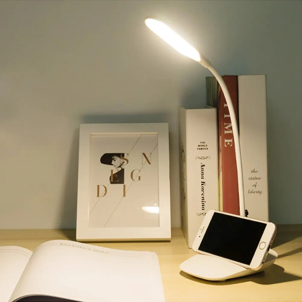Junejour высокое качество регулируемая интенсивность USB перезаряжаемая настольная