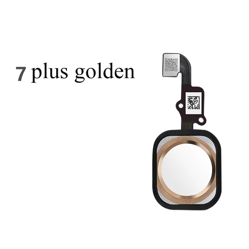 for 7-7plus gold Aokin 1 шт. кнопка Home с гибким кабелем для iphone 5 5C 5S 6 6plus 6s Plus 7 7plus Кнопка Home Flex в сборе для iphone 6s - Цвет: for 7-7plus gold