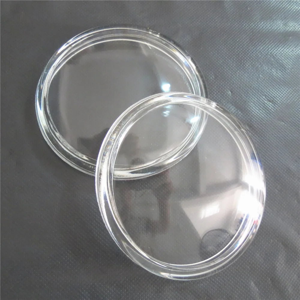 2 шт./лот овальные 93x100 мм Противотуманные фары закаленное стекло для TOYOTA Venza Sienna