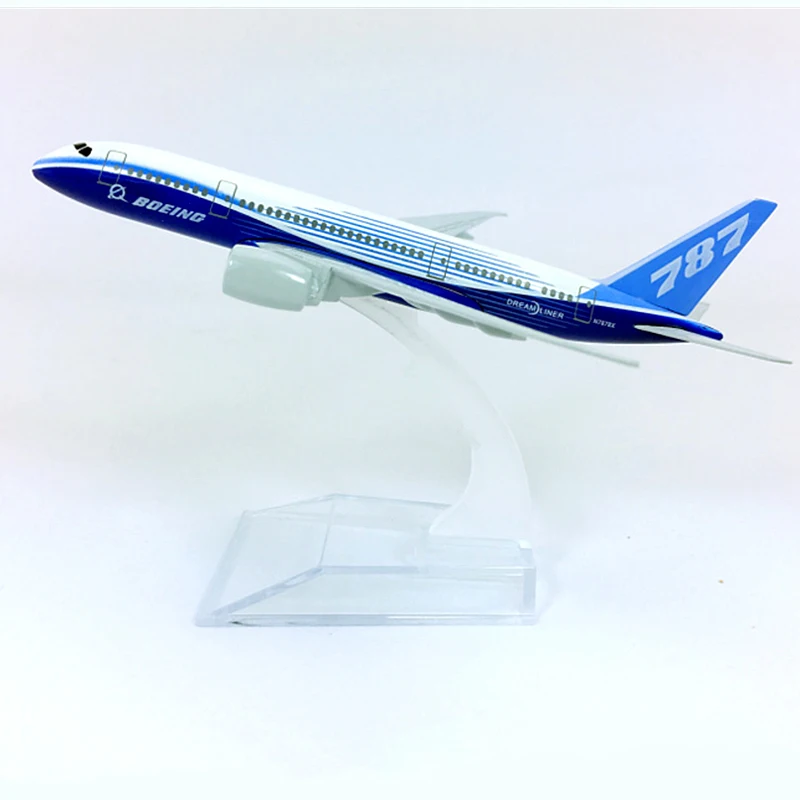 

16CM 1:400 Scale Airplanes Boeing B787 Prototype Airplane Plane Model Diecast Metal Aircraft Toys Gifts Airliner Model Kids Gift
