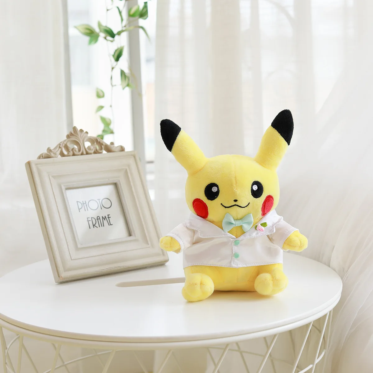 Cherry Blossom Pikachu Doll Plush Toy Cute Soft Stuffed Anime Groom Bridal Children's Christmas Presents | Игрушки и хобби