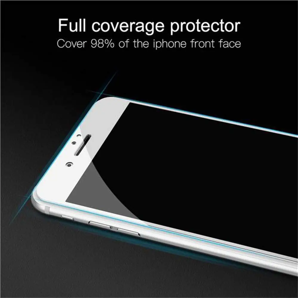 HOCO 0,25 мм Полное покрытие закаленное стекло для iPhone 7 6s 8 Plus защита экрана 3D Защитное стекло для iPhone 6 Plus