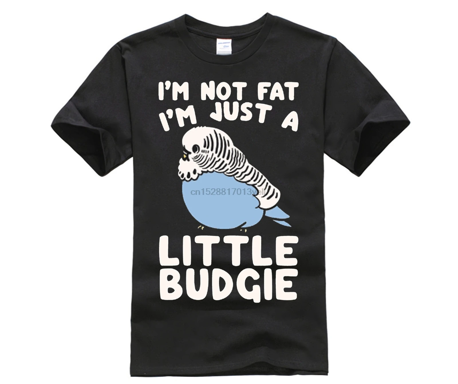 

Im Not Fat Just A Little Budgie Mens T Shirt