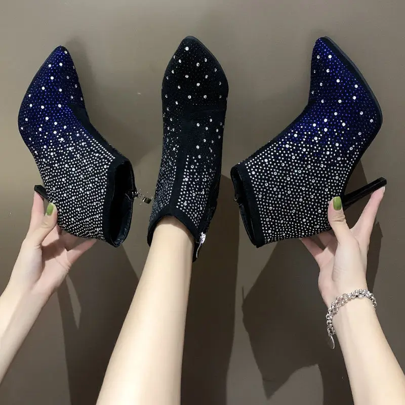 AAAAA стекло дизайн ногтей термостразы кристалл AB камень приклеенные железные