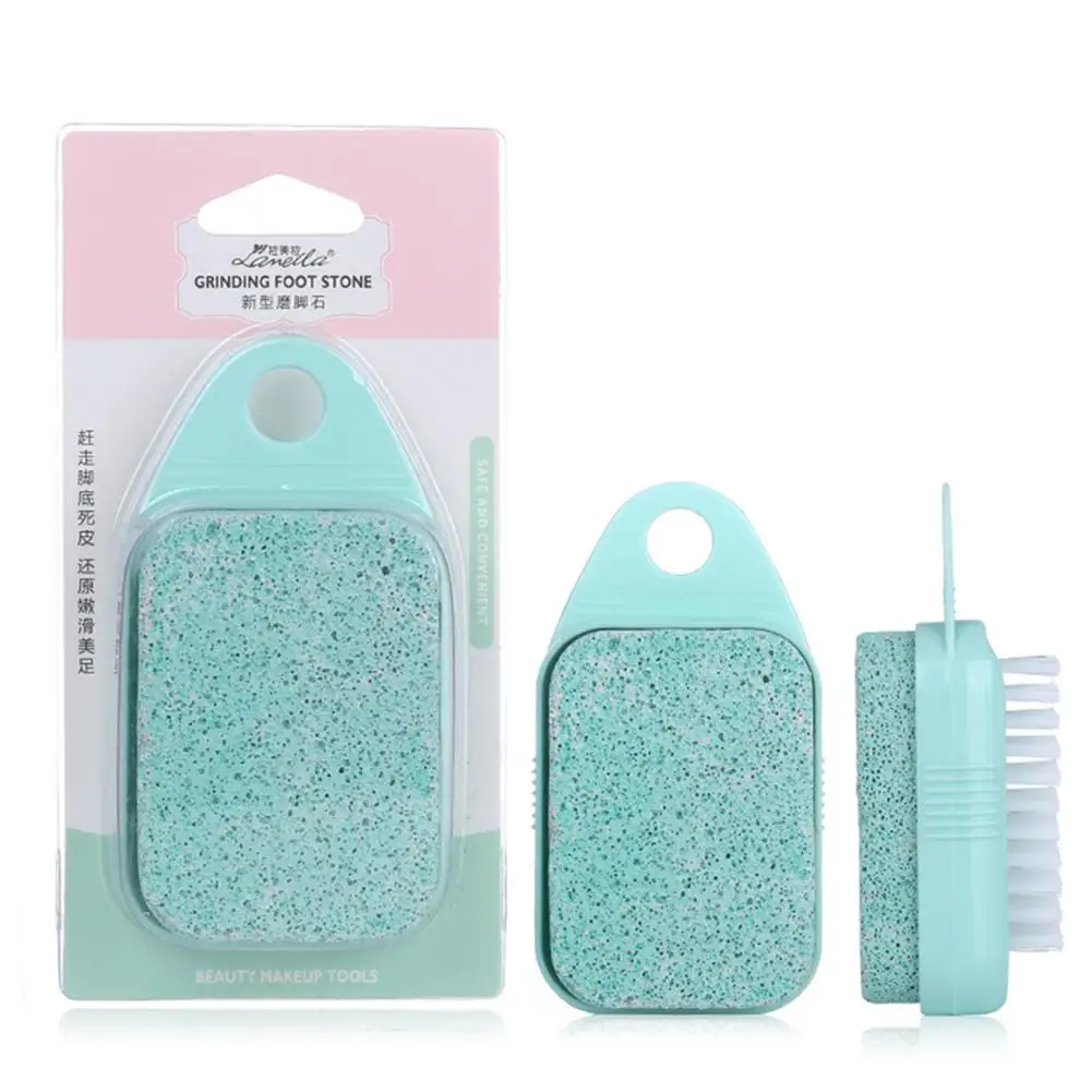 Двухсторонний Уход за ногами мозолей педикюрная щетка пемза шлифовальная ножная