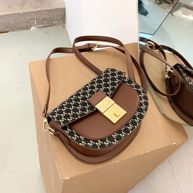 

Famous Brand Bag Luxury Crossbody Bag Vintage Handbag PU Leather Tote Bags Fashion Bag 2021 for Women Shoulder Clutch Bag Purses