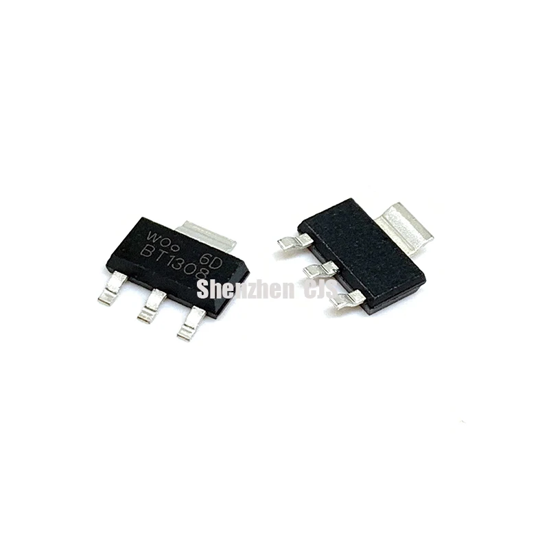 100% Оригинальный 50 шт. BT1308 BT1308W BT1308W-600D 115 TRIAC SENS ворота 600V 0.8A SC73 | Электроника