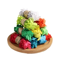 10m color rope wreath diy decoration ribbon accessories cloth color leaf rattan green leaf braided rope
