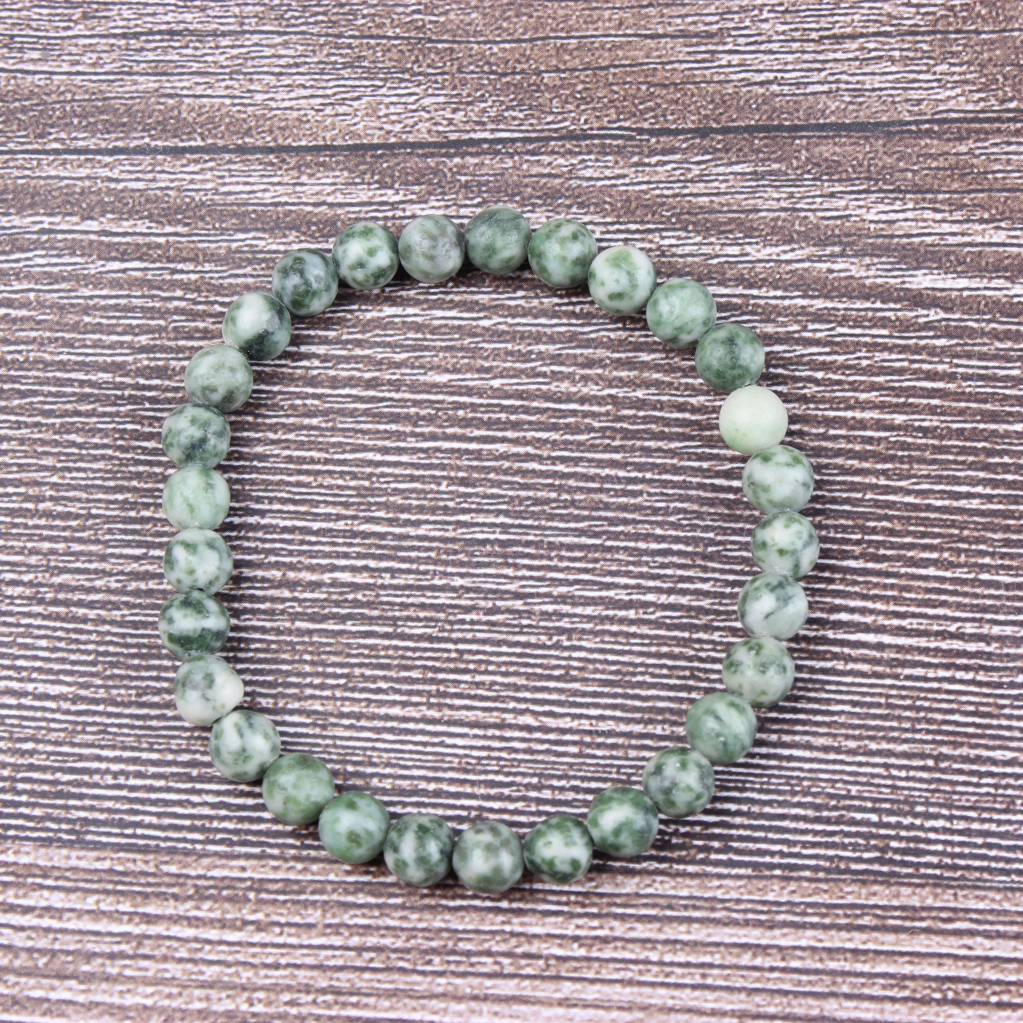 

Fashion jewelry 6 / 8 / 10mm miscellaneous stone bracelet natural jewelry beads are suitable for men's and women's accessories