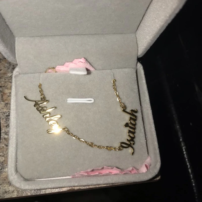 Имя арабское ожерелье 2019 персонализированное 3 имя дружеские ожерелья из