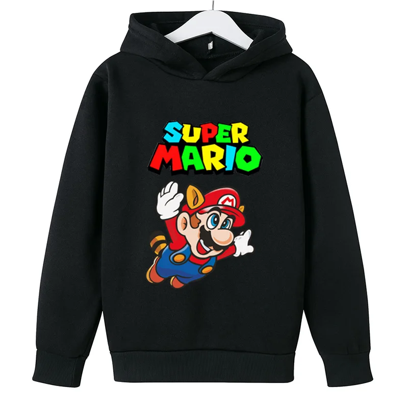 

2021 summer spring and autumn children's cartoon hoodie cotton loose casual jacket children's fashion youth clothing 4T-14T