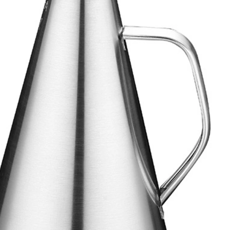 

500ml Leak Proof Oiler Conical Soy Sauce Pot Simple Design Condiment Bottle 87HA