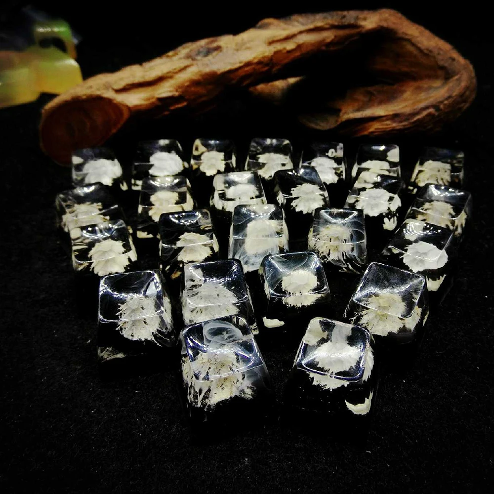 Каучуковая клавиатура без подсветки Fuji Mount Keycap Snow Mountain вулканический дизайн ESC