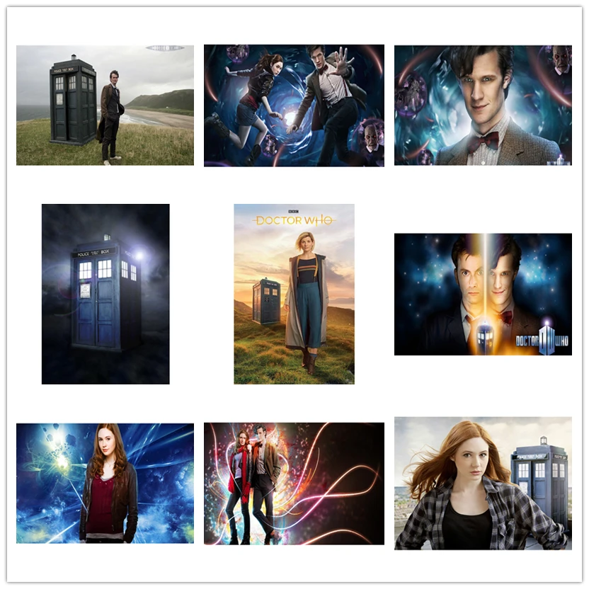 

Doctor Who - DIY Diamond Painting Cross Stitch kit Diamond Embroidery Square Diamond mosaic pasted full Crafts Needlework WG1671