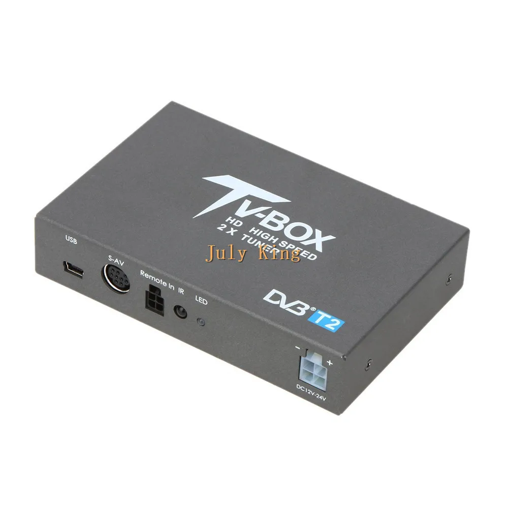 DVB T2 Автомобильный цифровой HD ТВ приемник T одна антенна тюнер Поддержка 160 км/ч MPEG