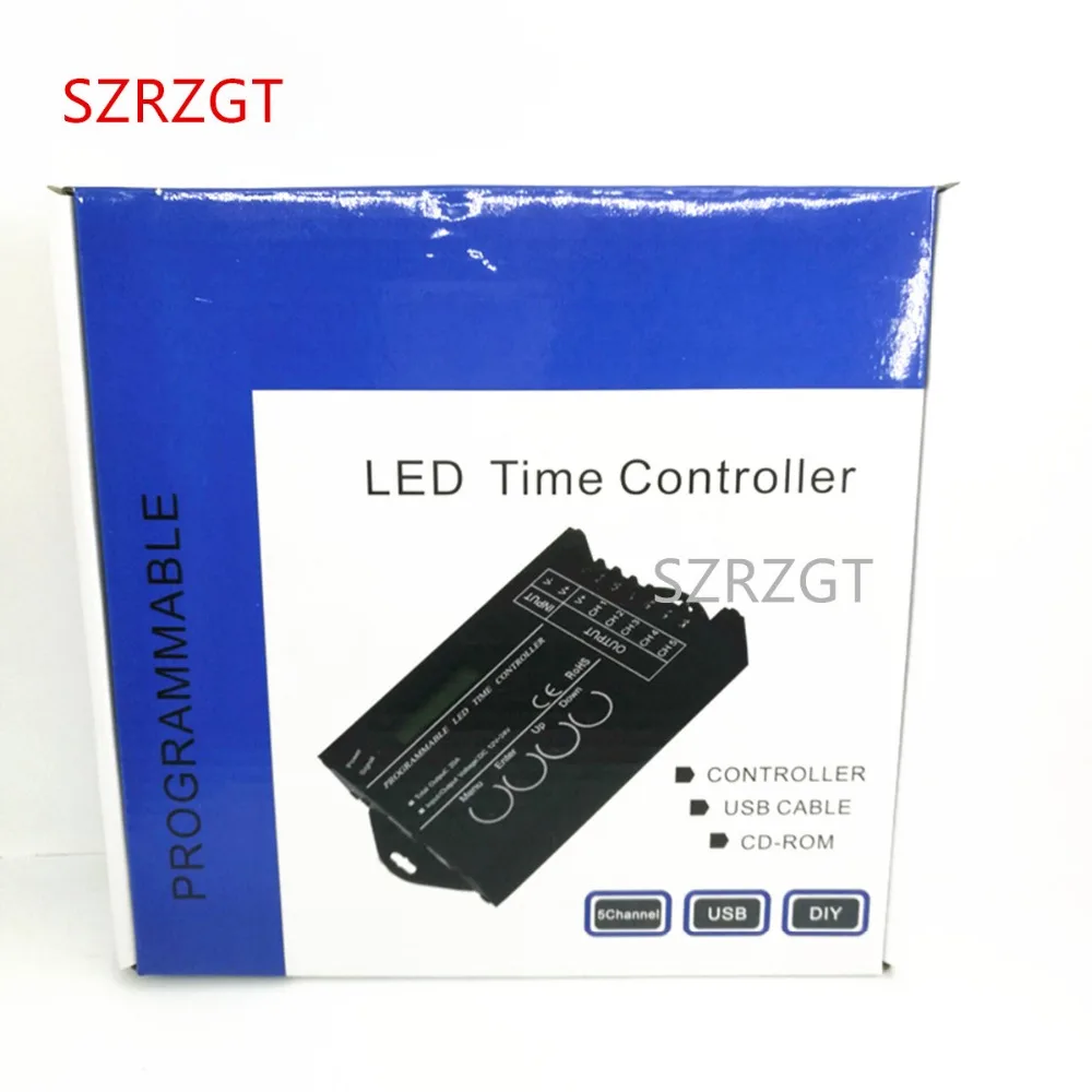 Контроллер TC420 TC421 с программируемым временем и светодиодной лентой на 5 каналов