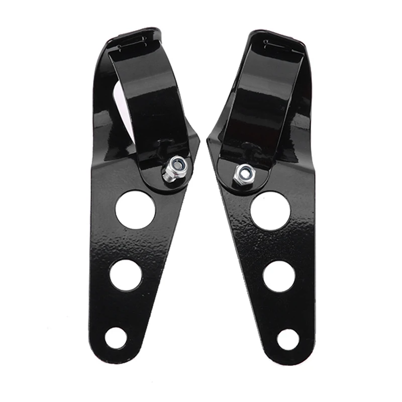 28 мм-43 мм Универсальный Мотоцикл головной светильник кронштейны вилка уха