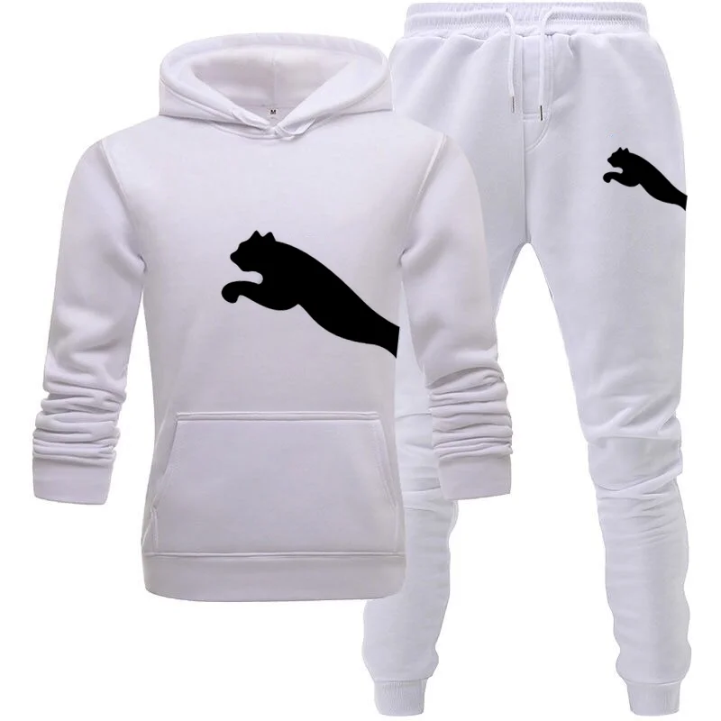 

New autumn and winter men's street suit hoodie + pants PUMA sports suit casual sports shirt track suit 2021 brand sportswearM-3X
