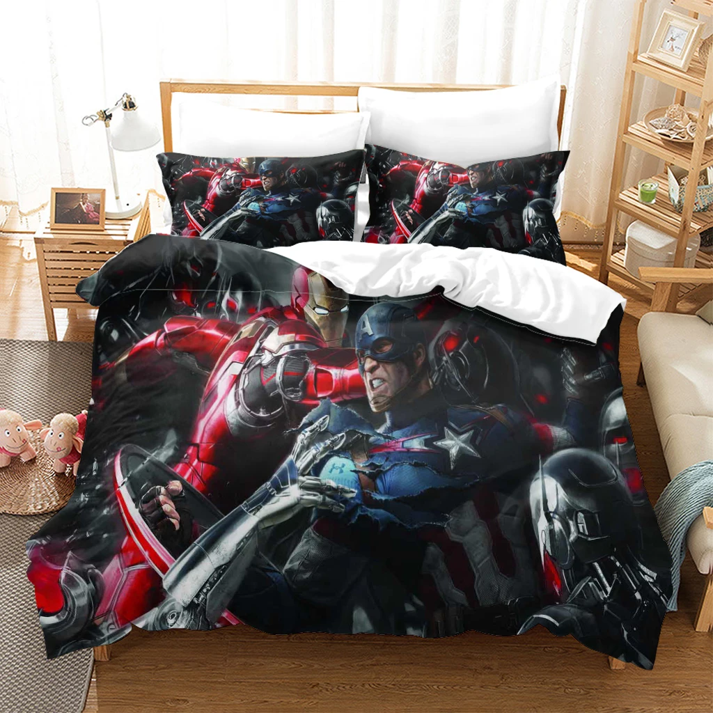 

Luxury 3D Halloween Bedding Set Comforter Quilt Cover Twin King Queen Double Single Size Cartoon Design Custom Bedclothes