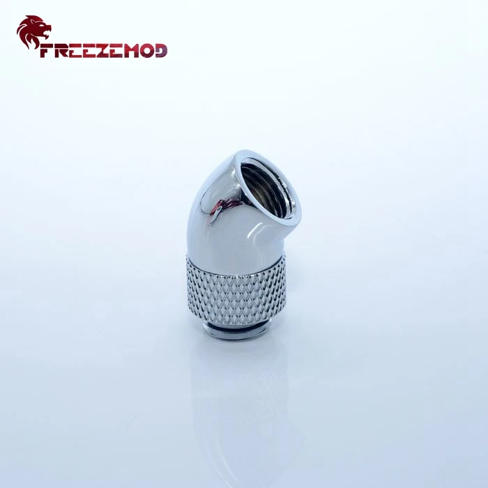 FREEZEMOD HXZWT-J45 латунь G1/4 ''нитки 45 градусов фитинг адаптер Поворотный компьютер pc