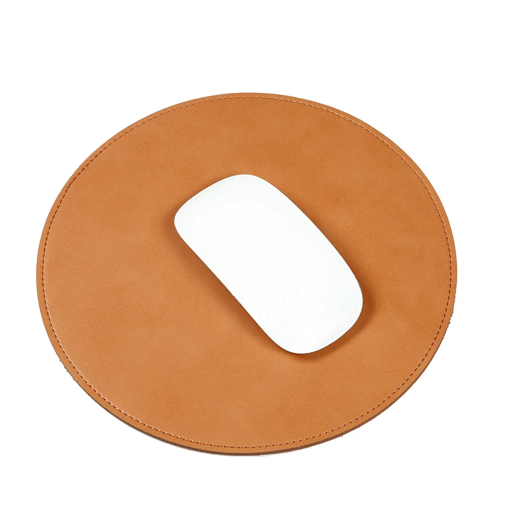 

Round PVC Mouse Pad for Computers Laptop Office Home Double sideSafety and Environmental Friendly Double sided PUO88