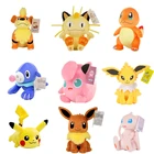Покемон Плюшевая Игрушка Пикачу Eevee, белка, храп, Mewtwo плюшевый игрушечный лед, вулпик, милый детский подарок