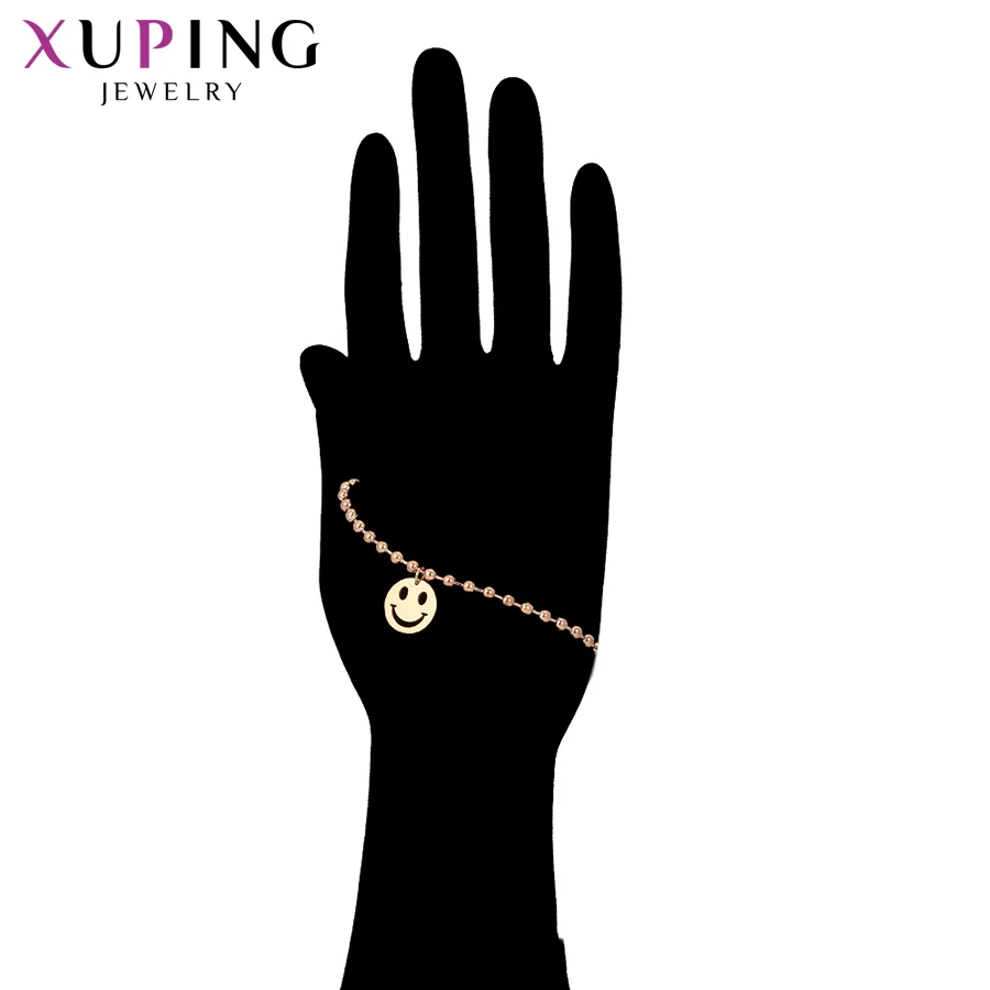 Xuping милые браслеты из нержавеющей стали популярные ювелирные изделия семья День